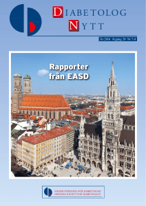 Rapporter från EASD