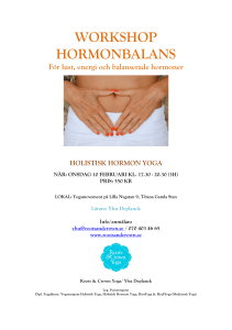workshop hormonbalans