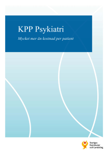 KPP Psykiatri - SKL:s webbutik - Sveriges Kommuner och Landsting