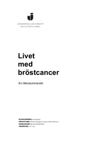 Livet med bröstcancer