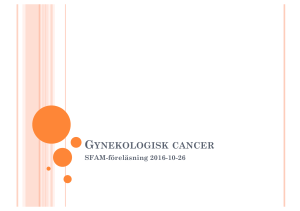 Gynekologisk cancer 2013 - kopia