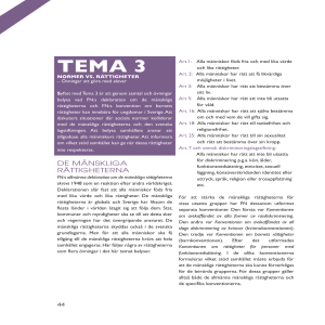 TEMA 3 - Gratis i skolan
