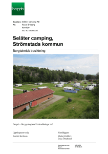 Seläter camping, Strömstads kommun