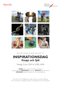 inspirationsdag - Rehab Station Stockholm