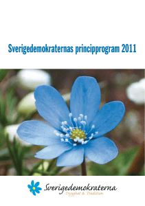 Sverigedemokraternas principprogram 2011