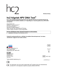 hc2 högrisk HPV DNA Test
