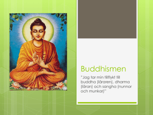 Buddhismen - WordPress.com
