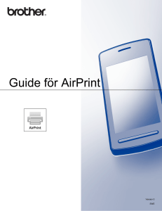 Guide för AirPrint