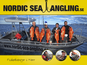 Fiskeäventyr i Norr - Nordic Sea Angling