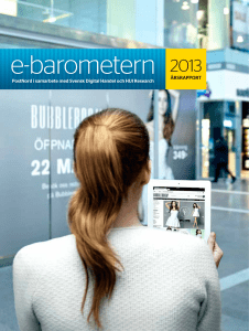 e-barometern - Svensk Digital Handel