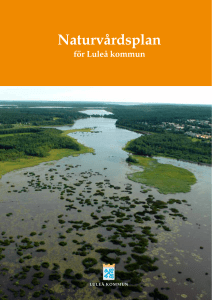 Luleå kommuns naturvårdsplan