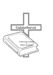 Galaterbrevet - Värnamo Pastorat