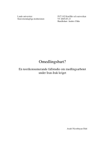 Omedlingsbart? - Lund University Publications