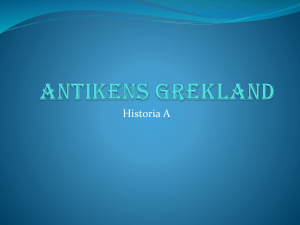 ANTIKENS GREKLAND