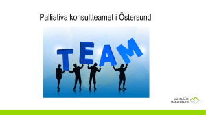 Palliativa konsultteamet i Östersund