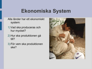 Ekonomiska System