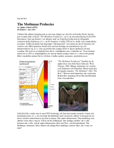 The Mothman Prohecies