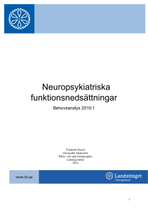 Neuropsykiatriska funktionsnedsättningar 2010