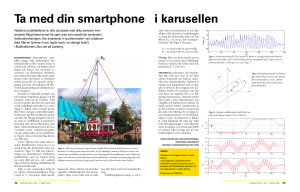 Ta med din smartphone i karusellen - Nationellt resurscentrum för fysik