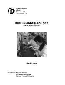 bioteknikkursen i nv3