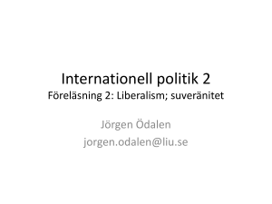 Internationell politik 2