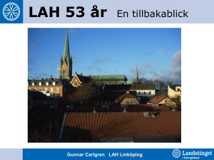 LAH - Sveriges Kommuner och Landsting