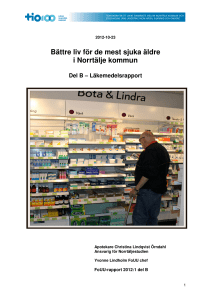Bättre liv för de mest sjuka äldre i Norrtälje kommun