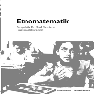 Etnomatematik - Stockholms universitet