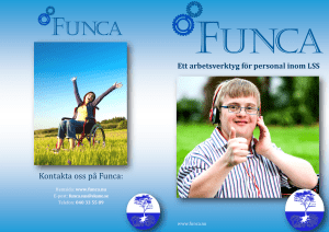 Kontakta oss pa Funca: