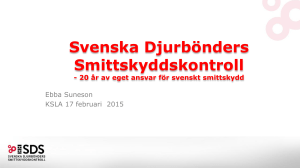 Svenska Djurbönders Smittskyddskontroll