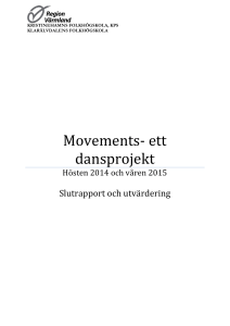 Movements- ett dansprojekt