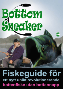 Vilka fiskar kan man fånga med Bottom Sneaker?