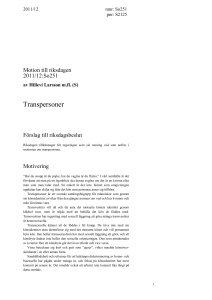 Transpersoner - Riksdagens öppna data