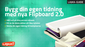 Bygg din egen tidning med nya Flipboard 2.0 - Lajka.se