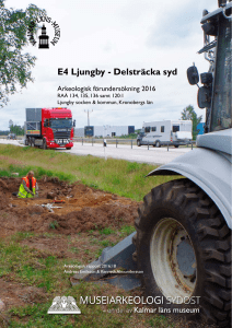 E4 Ljungby - Delsträcka syd - Samla