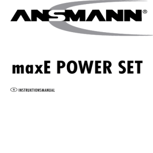 maxE POWER SET