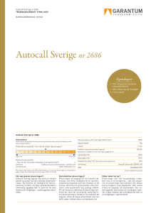 Autocall Sverige nr 2686