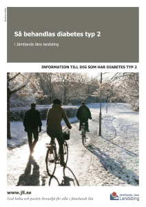 information till dig som har diabetes typ 2