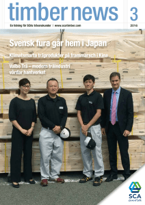 Svensk fura går hem i Japan