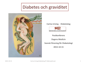 Diabetes och graviditet