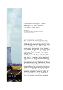Kärnbränslehanteringens politiska mångfald (2006)