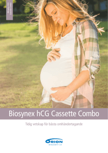 Biosynex hCG Cassette Combo