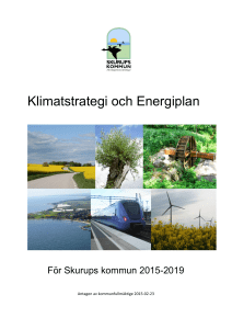 Klimatstrategi och Energiplan