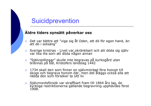 Suicidprevention