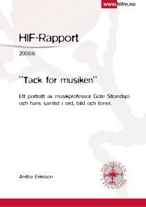 HIF-Rapport