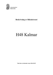 Riksintresset H48 Kalmar