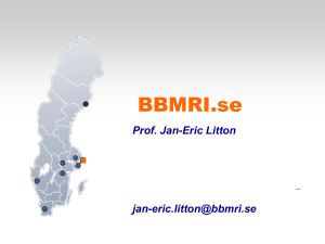 BBMRI.se collaboration with