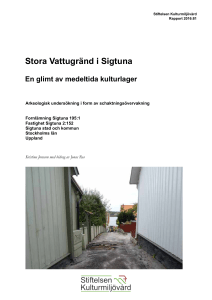 Stiftelsen Kulturmiljövård Rapport 2016:81