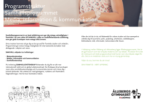 Samhällsprogrammet - Ållebergsgymnasiet