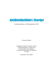 Antibiotikaflödet i Sverige, regionvis